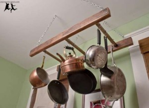 Kitchen Pot Rack