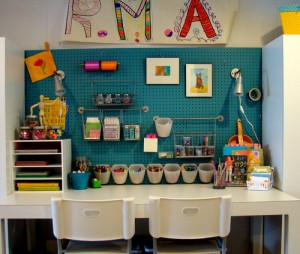 Homework Space from Everyday Mom